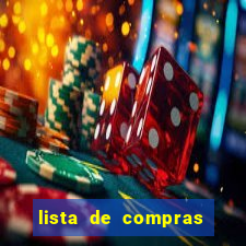 lista de compras supermercado completa para imprimir lista de compras supermercado para